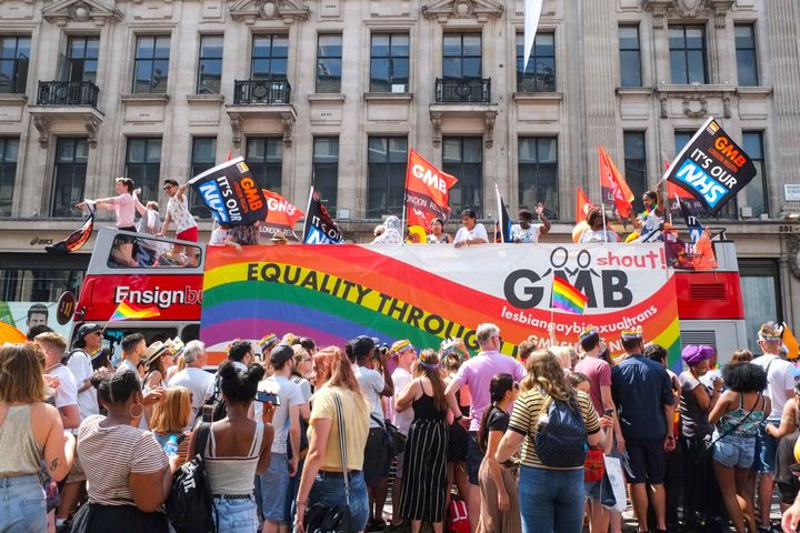 Thousands hit the streets to celebrate at the annual London Pride 