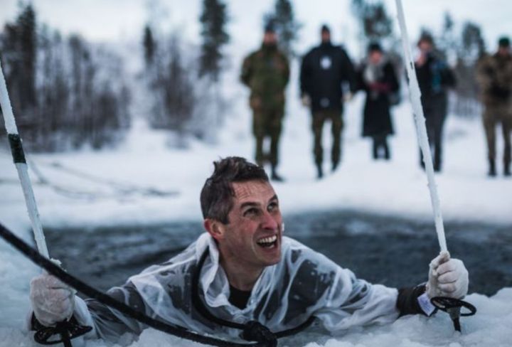 Williamson took part in cold weather training with troops in Norway.