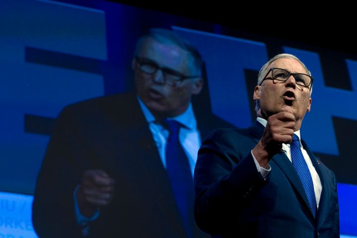 Washington Gov. Jay Inslee is making a long-shot bid for the 2020 Democratic presidential nomination by running as the only candidate focused almost entirely on climate change.