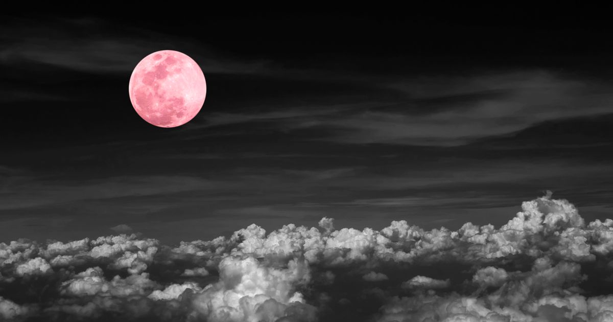 La "Luna Rosa" illuminerà il cielo del 19 aprile (ma è solo un