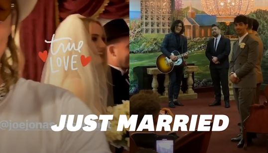 Sophie Turner et Joe Jonas mariés à Las Vegas après les Billboards Music