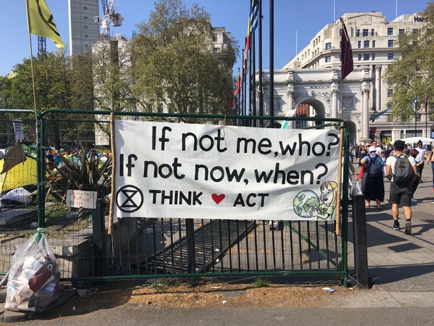 Extinction Rebellion, Marble Arch, London, April 2019