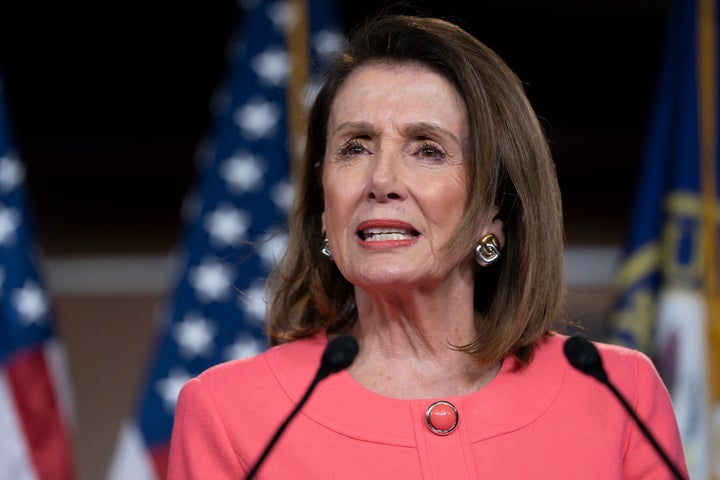 Speaker of the House Nancy Pelosi (D-Calif.) says impeachment is