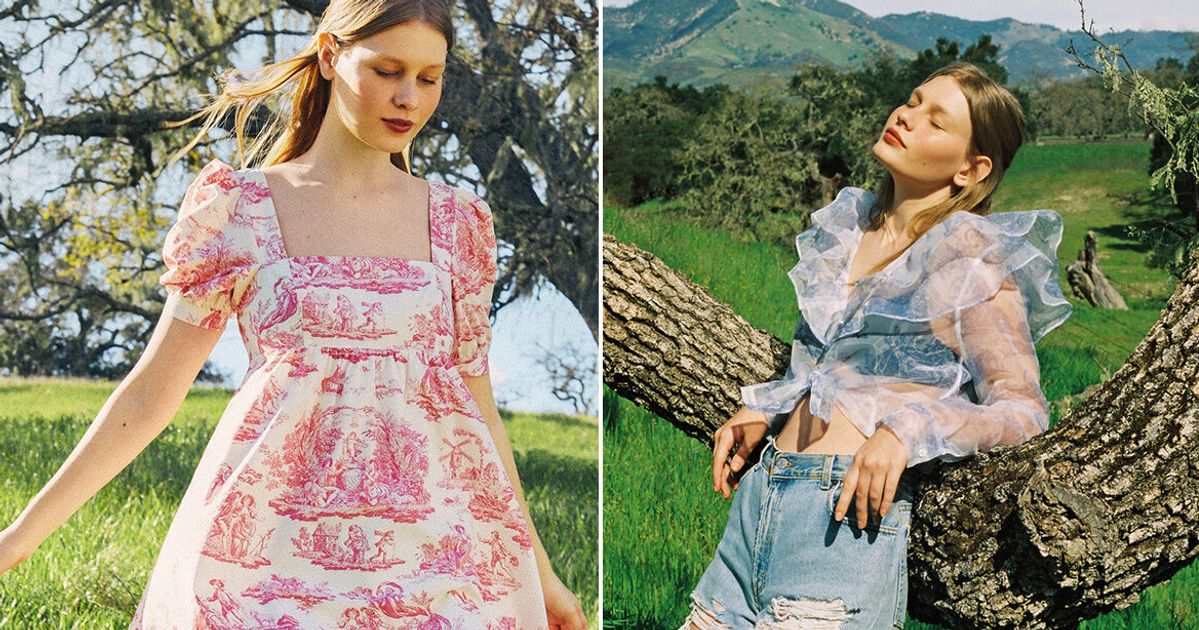 Laura Ashley just released a new line at Urban Outfitters