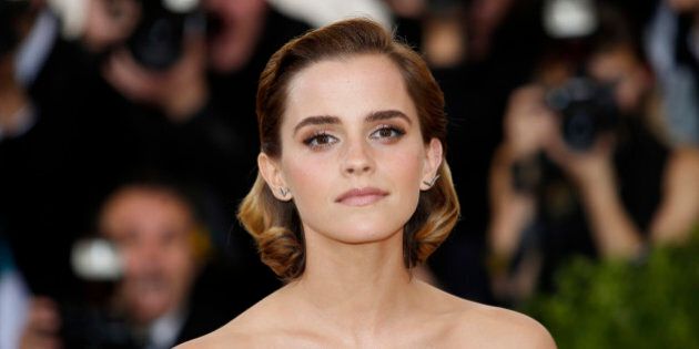 Actress Emma Watson arrives at the Metropolitan Museum of Art Costume Institute Gala (Met Gala) to celebrate the opening of