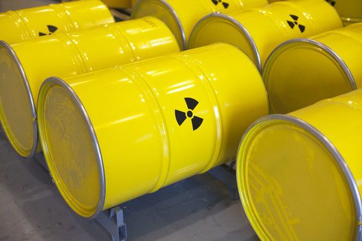 1,4 million de m3 de déchets radioactifs