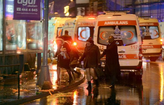 Attentat dans une discothèque d'Istanbul en Turquie