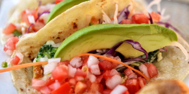 Tacos at Rancho Pescadero, Baja California, Mexico