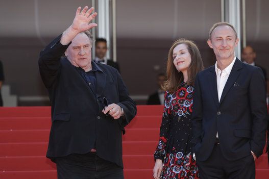 Gérard Depardieu au Festival de Cannes 2015