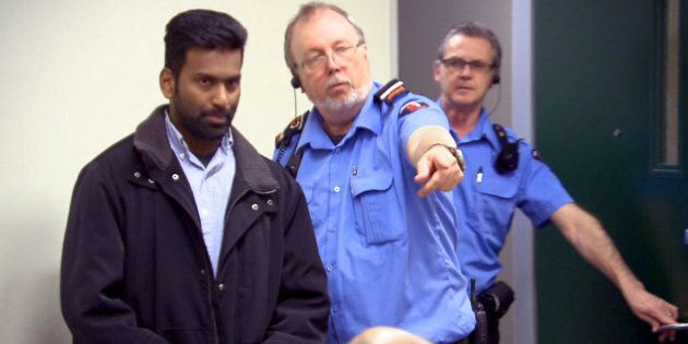 Sivaloganathan Thanabalasingham, un meurtrier allégué que le Canada a expulsé au Sri Lanka sous le motif de « grande criminalité » en raison de ses antécédents judiciaires en matière de violence conjugale.