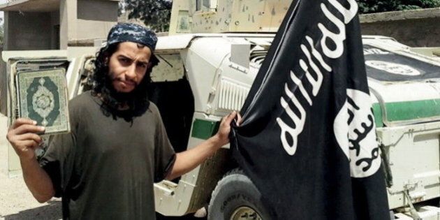 An undated photograph of a man described as Abdelhamid Abaaoud that was published in the Islamic State's online magazine Dabiq and posted on a social media website. A Belgian national currently in Syria and believed to be one of Islamic State's most active operators is suspected of being behind Friday's attacks in Paris, acccording to a source close to the French investigation.