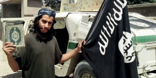 An undated photograph of a man described as Abdelhamid Abaaoud that was published in the Islamic State's online magazine Dabiq and posted on a social media website. A Belgian national currently in Syria and believed to be one of Islamic State's most active operators is suspected of being behind Friday's attacks in Paris, acccording to a source close to the French investigation.