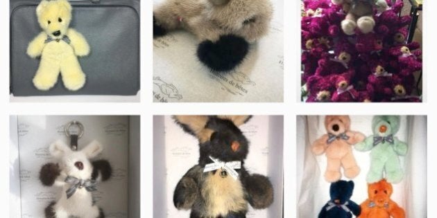 Une marque française vend des peluches en véritable fourrure animale