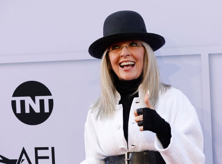 Diane Keaton at the 2017 American Film Institute Life Achievement Award tribute in Los Angeles.