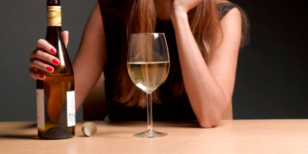 Alcoholic women with depression