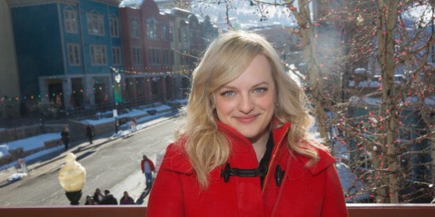 PARK CITY, UT - JANUARY 26: Elisabeth Moss is sighted during the Sundance Film Festival on January 26, 2016 in Park City, Utah. (Photo by Mat Hayward/GC Images)