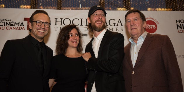 Les photos du tapis rouge de la première du film «Hochelaga, terre des