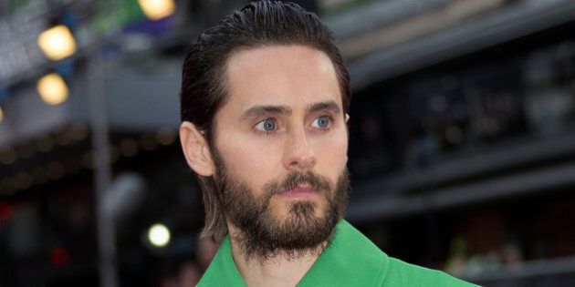 FILE - In this Aug. 3, 2016 file photo, actor Jared Leto poses for photographers at the European Premiere of Suicide Squad, at a central London cinema. Leto will join Harrison Ford and Ryan Gosling in the sequel to