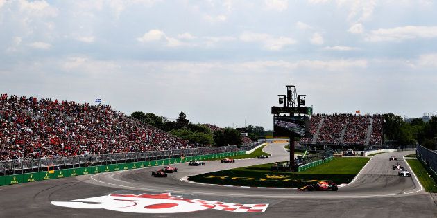 La Formule 1 au circuit Gilles-Villeneuve, 11 juin 2017.