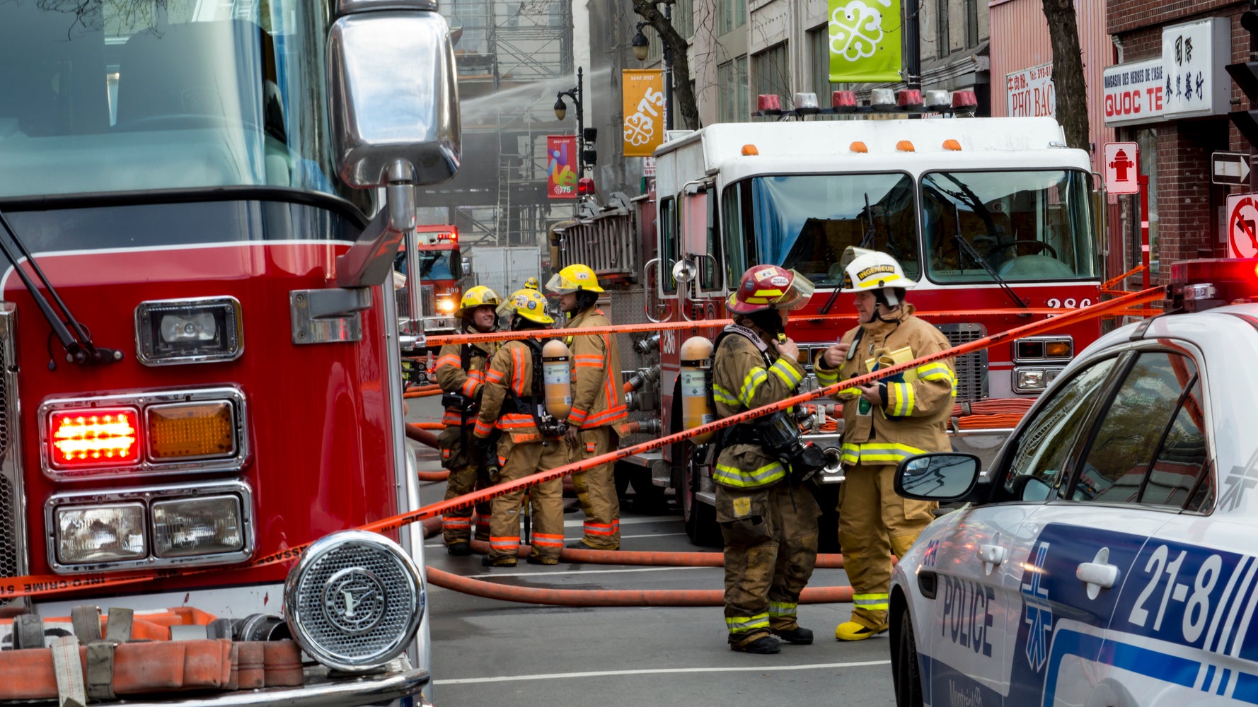 Fermeture de la rue StDenis pendant une partie de la matinée en raison