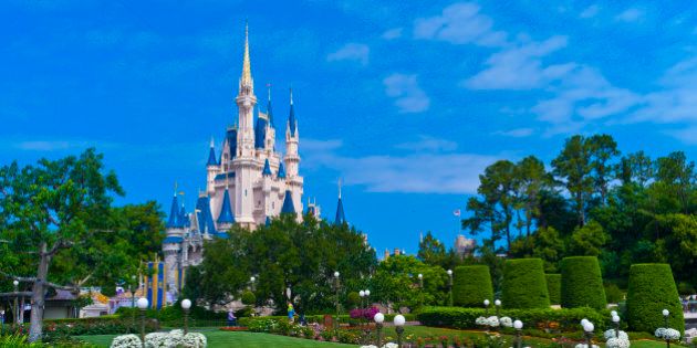 Cinderella Castle, Magic Kingdom, Walt Disney World, Orlando, Florida USA