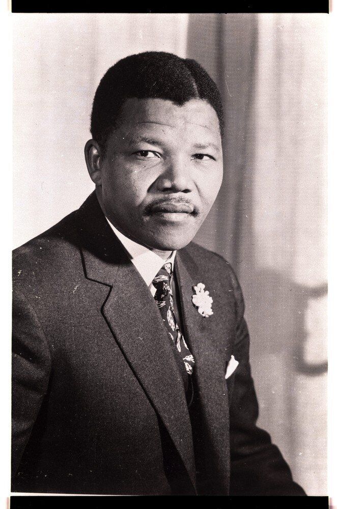 Nelson Mandela en 1950