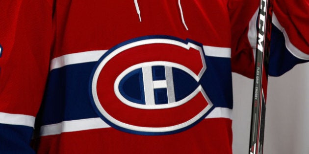 BUFFALO, NY - JUNE 25: Victor Mete poses for a portrait after being selected 100th overall by Montreal Canadiens during the 2016 NHL Draft at First Niagara Center on June 25, 2016 in Buffalo, New York. (Photo by Jeff Vinnick/NHLI via Getty Images)