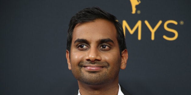 Actor Aziz Ansari from the Netflix series "Master of None" arrives at the 68th Primetime Emmy Awards in Los Angeles, California U.S., September 18, 2016. REUTERS/Lucy Nicholson