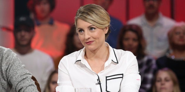 Mélanie Joly, lors de son passage à Tout le monde en parle.