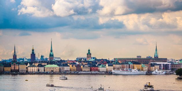 La ville de Stockholm, en Suède.