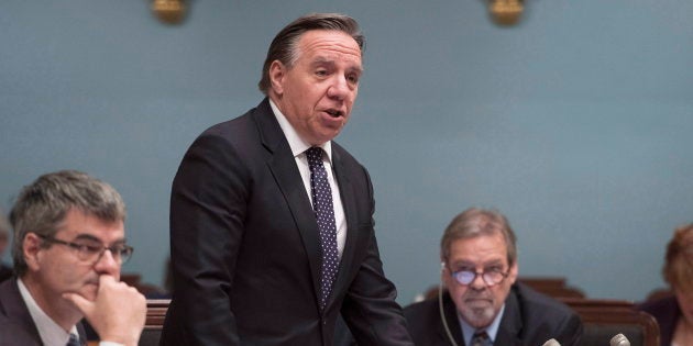 François Legault, le chef de la Coalition Avenir Québec.