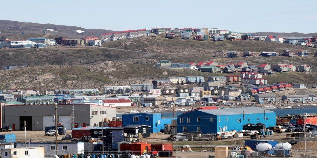 La ville d'Iqaluit, au Nunavut.
