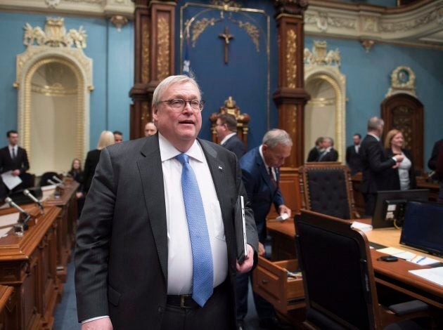 Le ministre Gaétan Barrette est resté évasif concernant sa rencontre avec la FIQ.