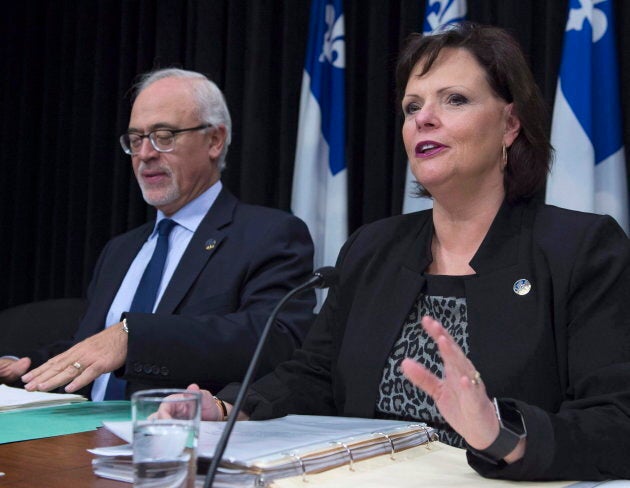 La ministre Lucie Charlebois «sensibilise» le ministre Leitao aux besoins des organismes pour le prochain budget.