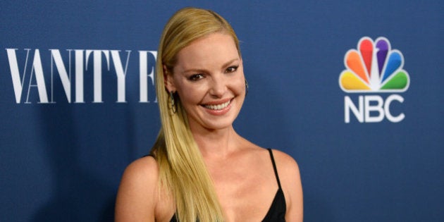 Katherine Heigl arrives at NBC And Vanity Fair's 2014 - 2015 TV Season Event at Hyde Sunset Kitchen on Tuesday, September 16, 2014 in Los Angeles. (Photo by Jordan Strauss/Invision/AP)