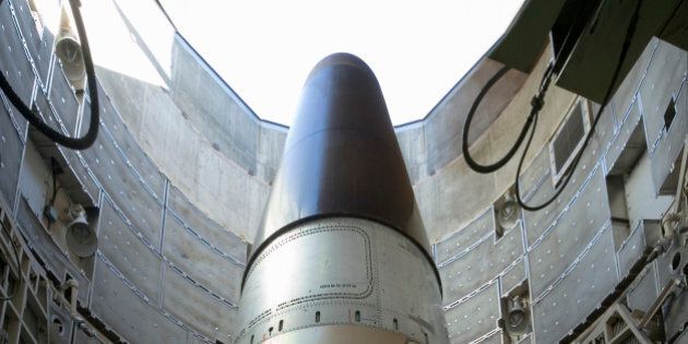 Nuclear missile in silo