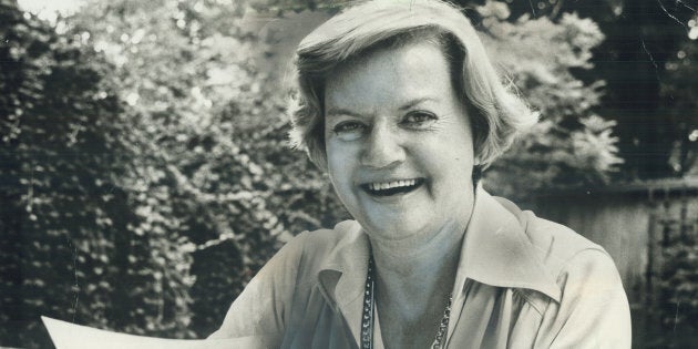 L'auteure et journaliste Doris Anderson.