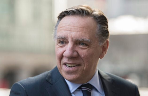 Le chef de la Coalition Avenir Québec, François Legault.