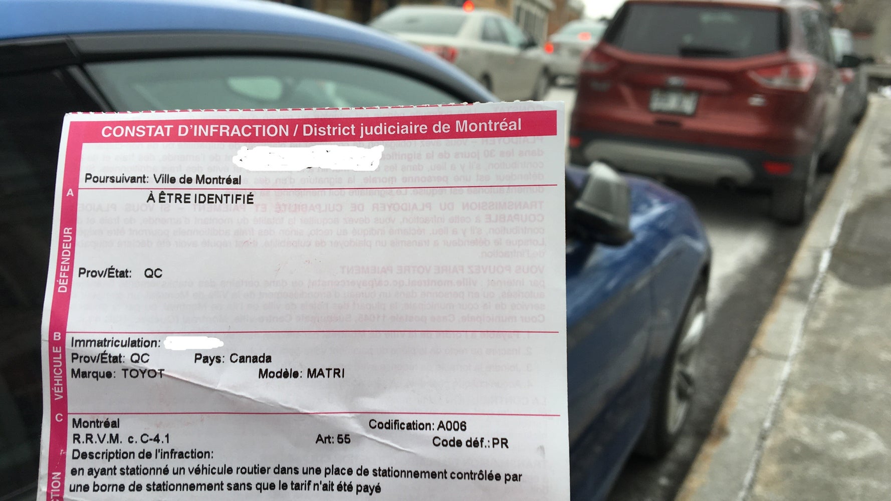 Le coût des « tickets » augmente à Montréal HuffPost Québec Politique