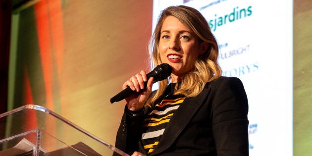 Mélanie Joly, ministre du Patrimoine canadien.