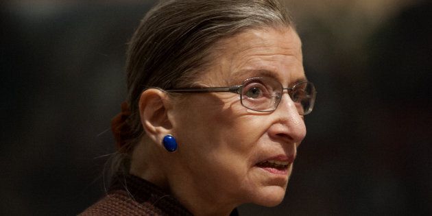 La juge Ruth Bader Ginsberg de la Cour suprême des États-Unis.