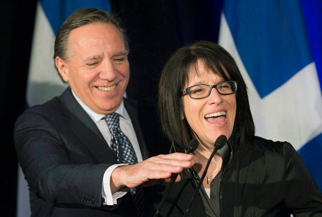 Sonia Lebel, candidate de la CAQ dans Champlain.