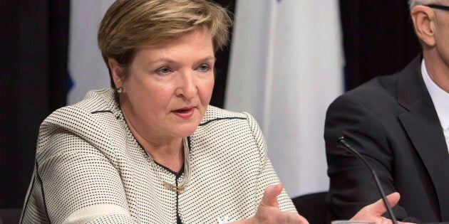 La vérificatrice générale du Québec, Guylaine Leclerc.