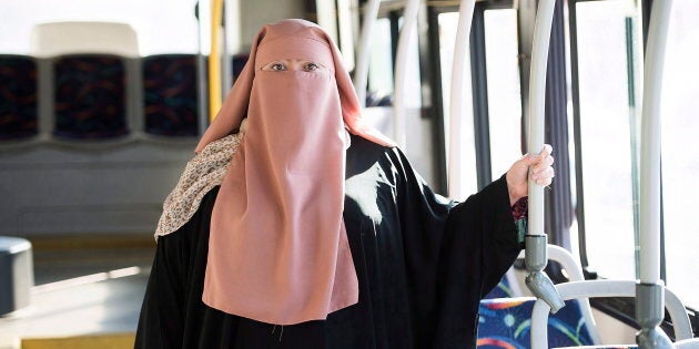 Marie-Michelle Lacoste, qui porte le niqab, était l'une des plaignantes dans cette poursuite.