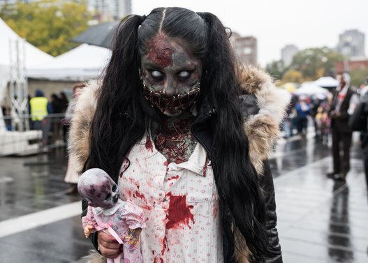 La marche des zombies de Montréal
