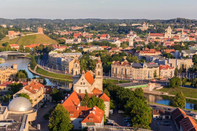 Vilnius en Lituanie