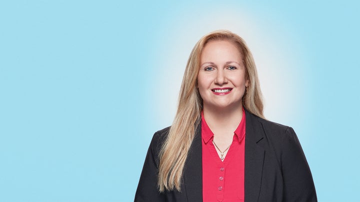 Agata La Rosa, candidate du Parti libéral dans Rosemont.