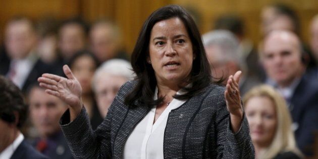 Canada's Justice Minister Jody Wilson-Raybould speaks during Question Period in the House of Commons on Parliament Hill in Ottawa, Canada, February 22, 2016. REUTERS/Chris Wattie