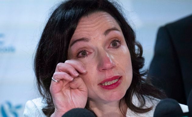 Martine Ouellet a démissionné de son poste de chef du Bloc québécois le 4 juin, au lendemain d'un vote de confiance perdu.