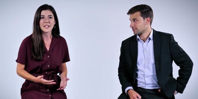 Catherine Fournier et Gabriel Nadeau-Dubois.